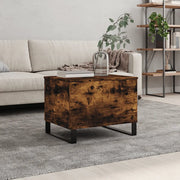 Tavolino da Salotto-Tavolino da soggiorno-Tavolo Rovere Fumo 60x44,5x45 cm Legno Multistrato 960260
