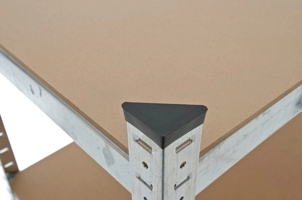 Scaffale zincato ad alta portata argento,90x40x180 cm