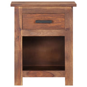 Comodino 40x30x50 cm in Legno Massello 247720