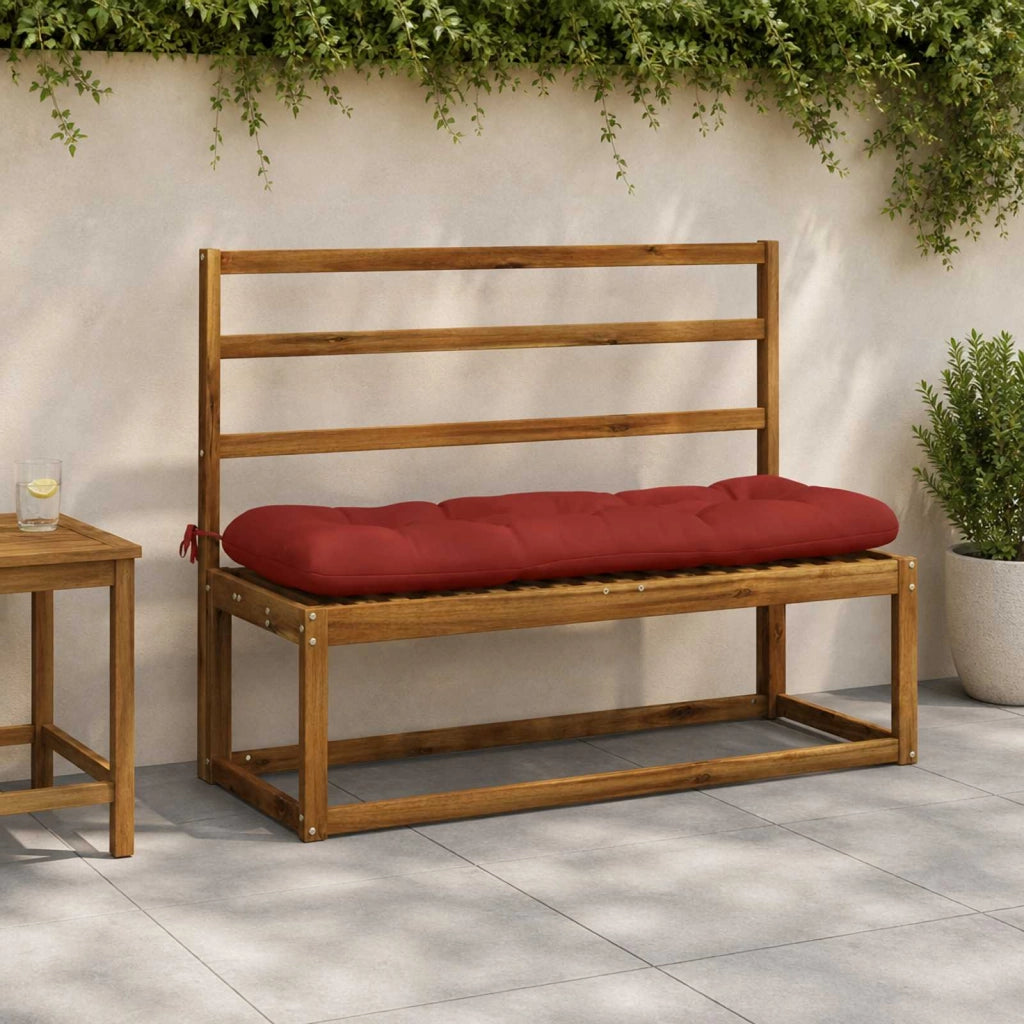 Cuscino per panchina VIANEN 100% Poliestere Rosso 952406