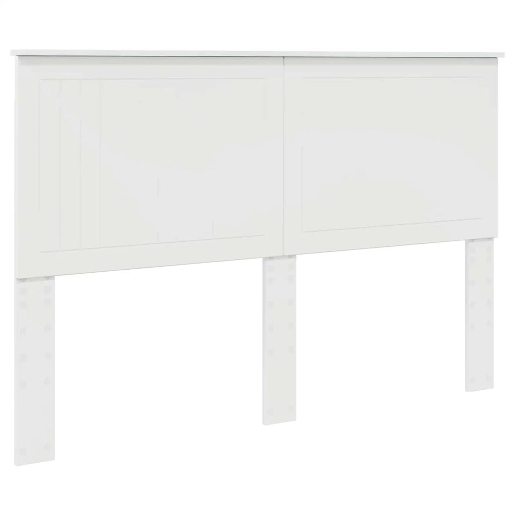 Testiera con testiera Bianco Lucido 150 cm Legno multistrato 887752
