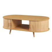 Tavolino/consolle in bambù 120 x 55 x 40 cm naturale 03_0010821