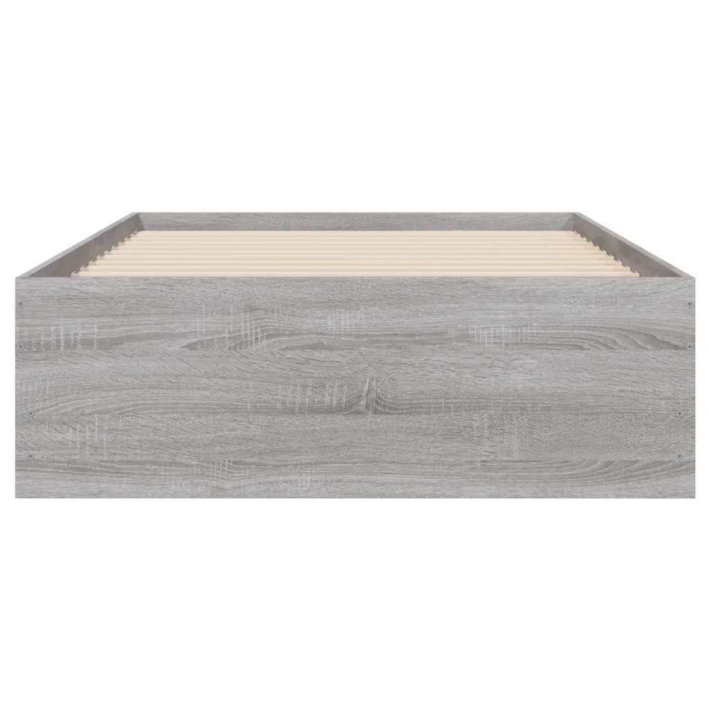 Giroletto Cassetti Grigio Sonoma 75x190 cm Legno Multistrato 3207334