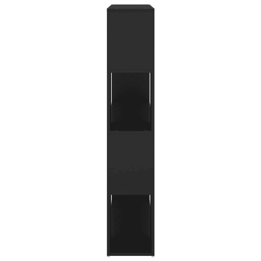 Libreria/Divisorio Nero 100x24x124 cm cod mxl 20384