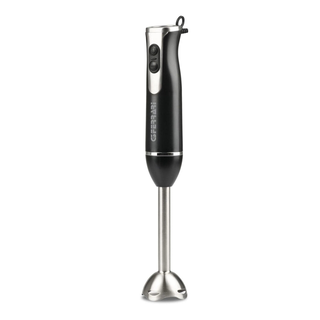 G3 Ferrari G20083 Mulinello Mixer ad Immersione 400 W 2 Velocita' 4 Lame Fusto Inox Smontabile colore Nero
