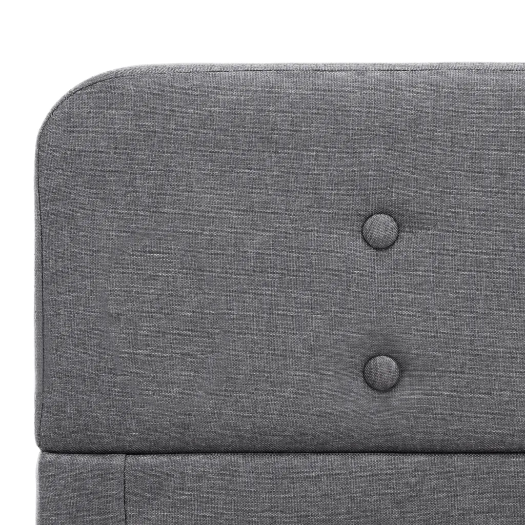 Giroletto-Struttura Letto Grigio Chiaro in Tessuto 180x200 cm