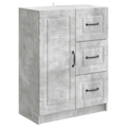 Credenza Grigio Cemento 66 x 34,5 x 87 cm Legno ingegnerizzato