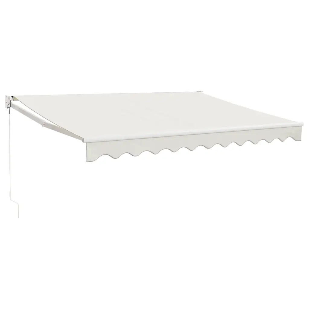 Tendada Sole Retrattile Crema 3x2,5 m in Tessuto e Alluminiocod mxl 125068