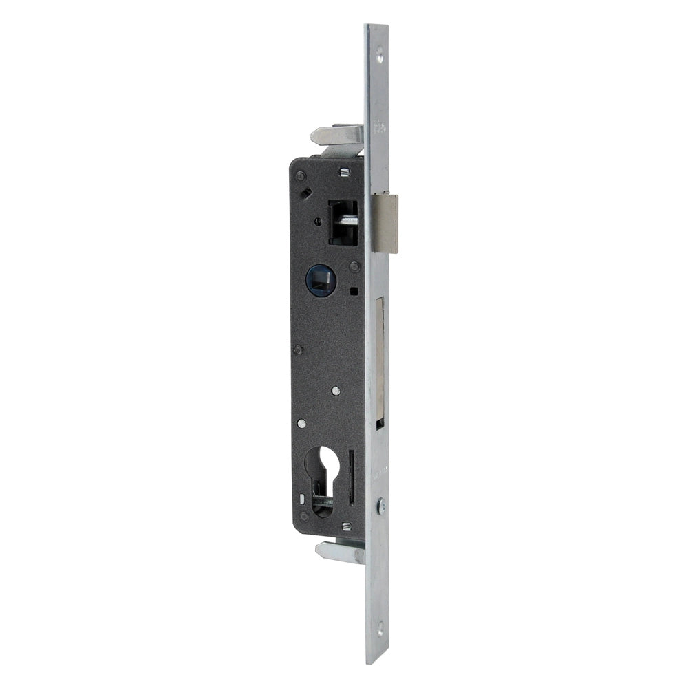 SERRATURA DA INFILARE PER MONTANTI ART.783.3 E 25 - con scrocco - front. mm 24  - ISEO