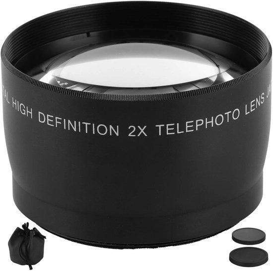 Ottimo Accessorio - Lente Telescopica 55 mm - Vetro Ottico - Adatto per 55 mm