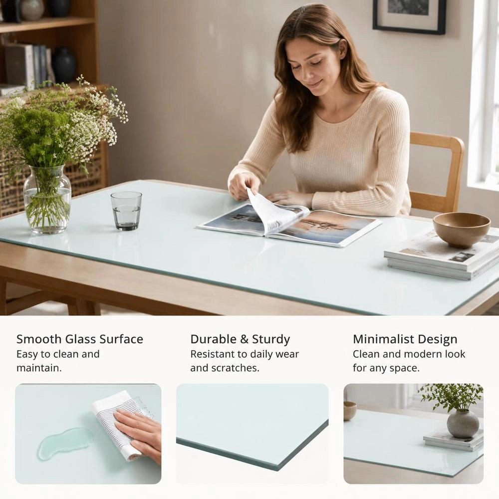 Shelf Glass Transparent 70x30 Cm