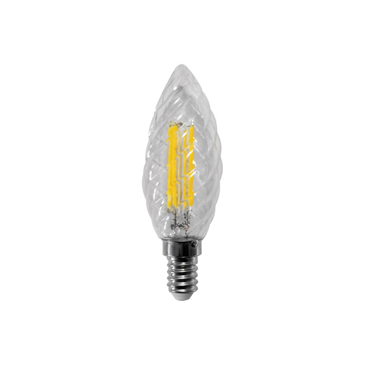 Lampadina a Led a Tortiglione Filamento 4W E14 3000K
