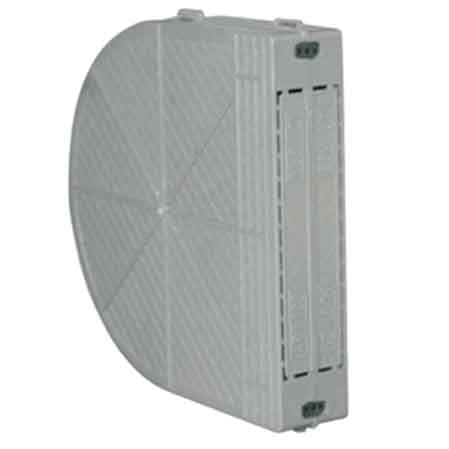 CUSTODIA DA INCASSO Interasse 165 mm per avvolgitore 6 mt