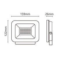 Proiettore LED 9-30V 30W 2550lm 4000K