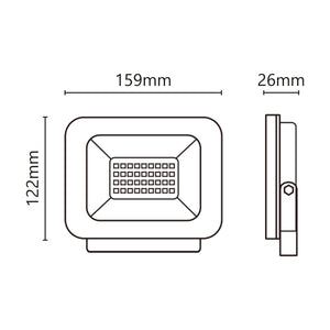 Proiettore LED 9-30V 30W 2550lm 4000K