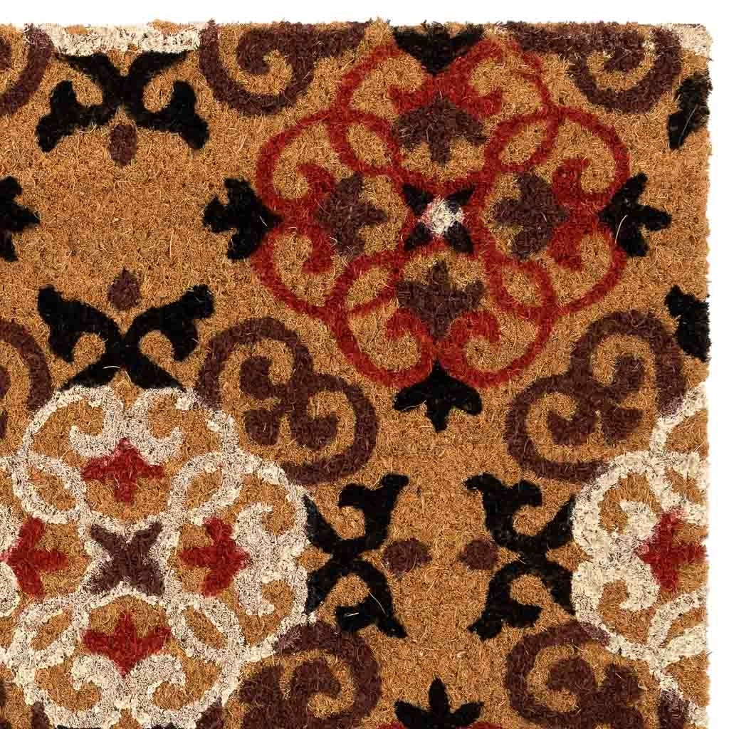 Zerbino PVC stampato marrone 45x75