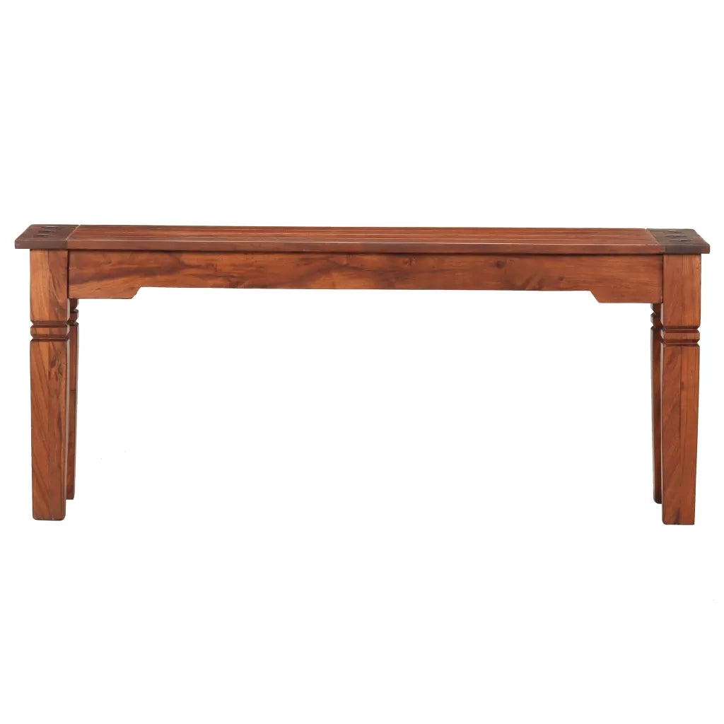 Panca 110 cm in Legno Massello di Acacia 286261