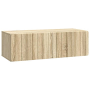 Mobile Porta TV da Muro Rovere Sonoma 98 x 41 x 30 cm 898357