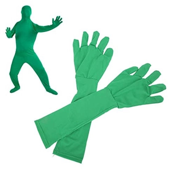 Manopole a schermo verde - 2 pezzi - Effetto Chroma Key - Pelle di latte - Invisibilità - per Fotografia/Video