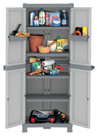 armadio terry wave 2ante cm 70x44x181h quattro ripiani 2700uw cod:ferx.9303