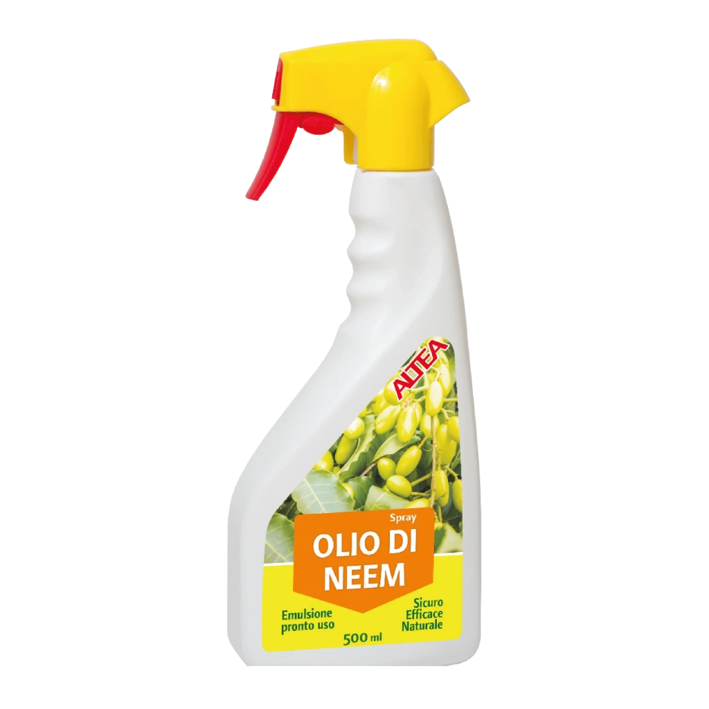 Altea Olio di Neem Spray 500 ml | Pronto all'Uso 100% Naturale e Biodegradabile