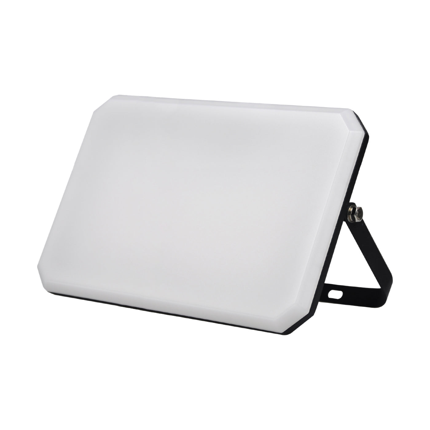 Proiettore a LED Nero Faro da esterno 230V 150W 4000K Cover Milky 15000lm 321x222x34.5 mm