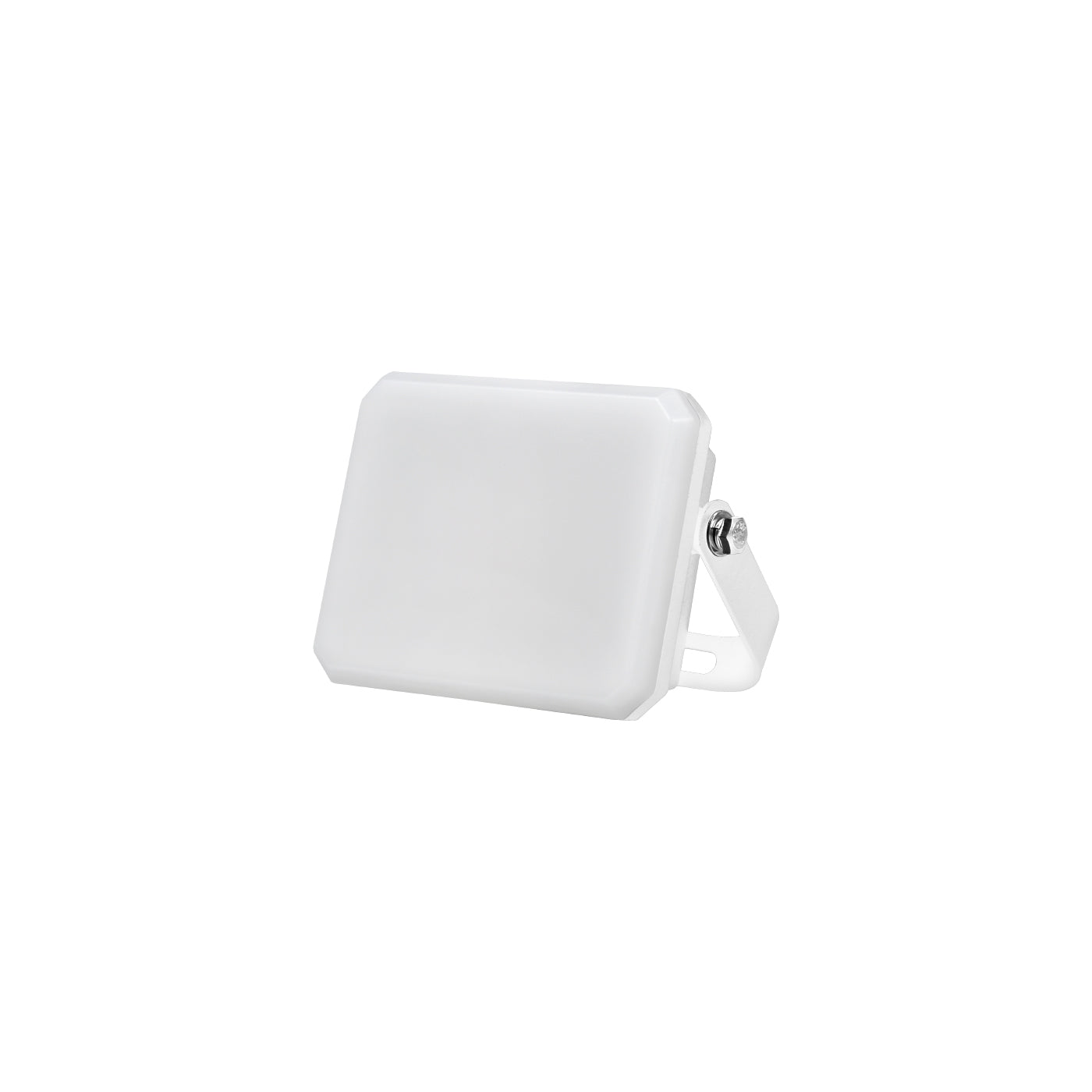 Proiettore a LED Bianco Faro da esterno 230V 10W 4000K Cover Milky 950lm 89x62x25,5 mm