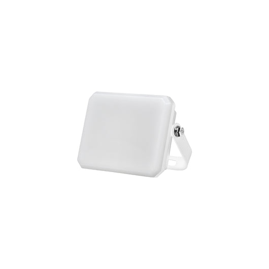 Proiettore a LED Bianco Faro da esterno 230V 10W 4000K Cover Milky 950lm 89x62x25,5 mm