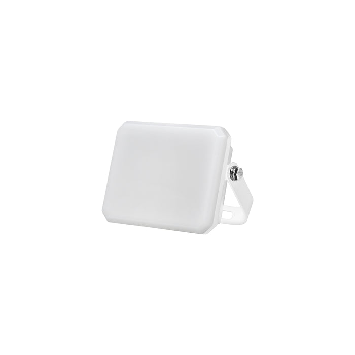 Proiettore a LED Bianco Faro da esterno 230V 10W 4000K Cover Milky 950lm 89x62x25,5 mm