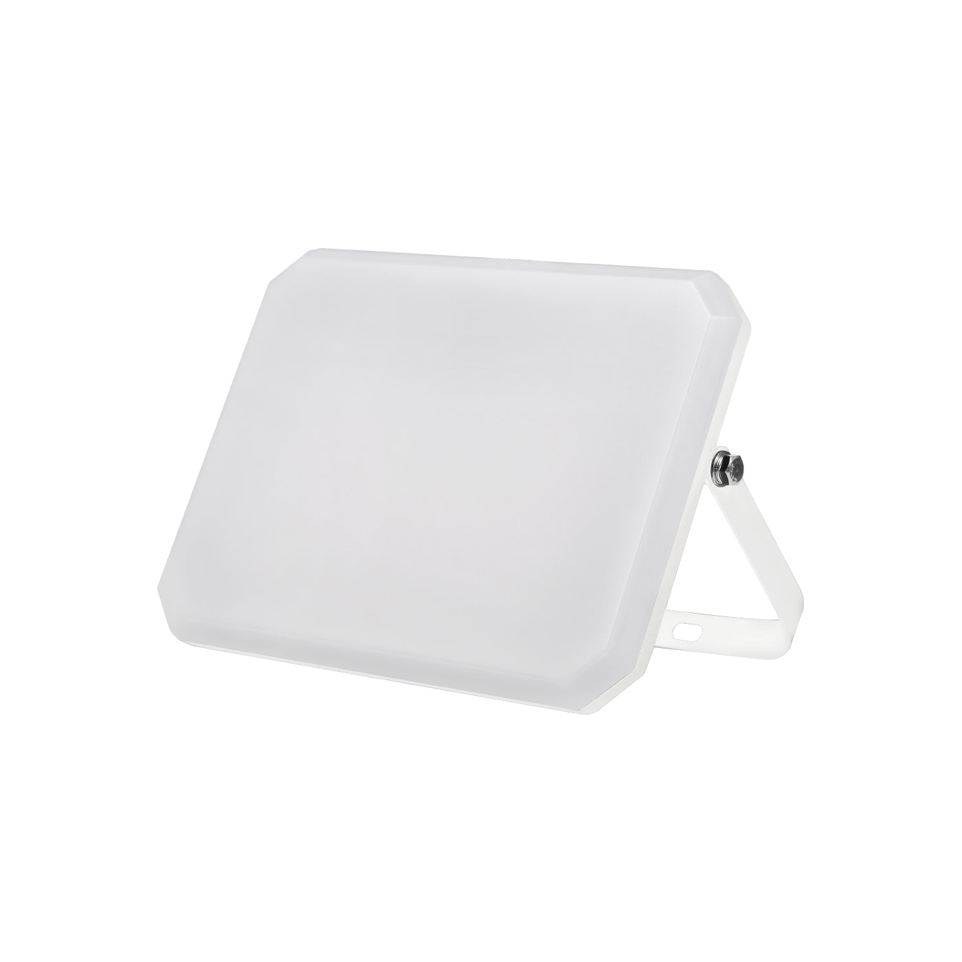 Proiettore a LED Bianco Faro da esterno 230V 30W 4000K Cover Milky 3000lm 140x100x25,7 mm