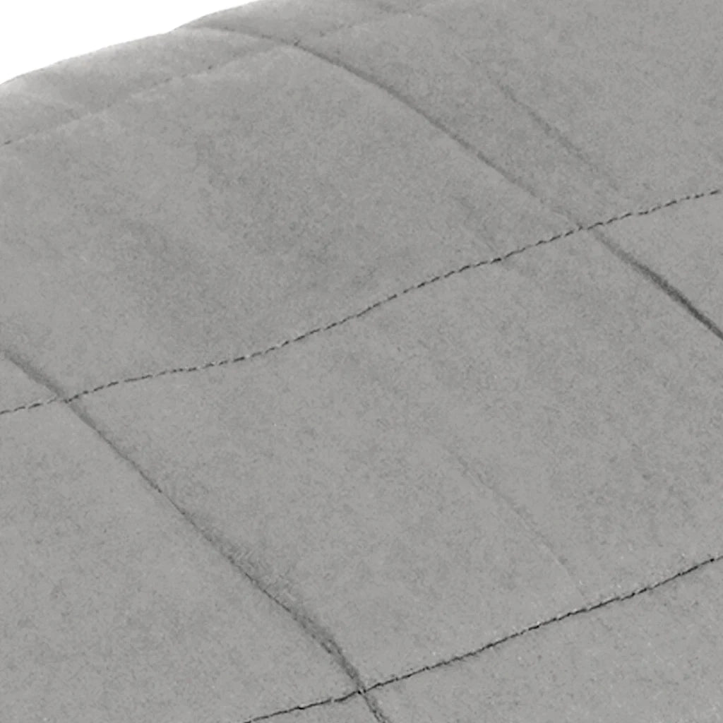 Coperta Ponderata Grigia 138x200 cm 6 kg Tessuto 350718