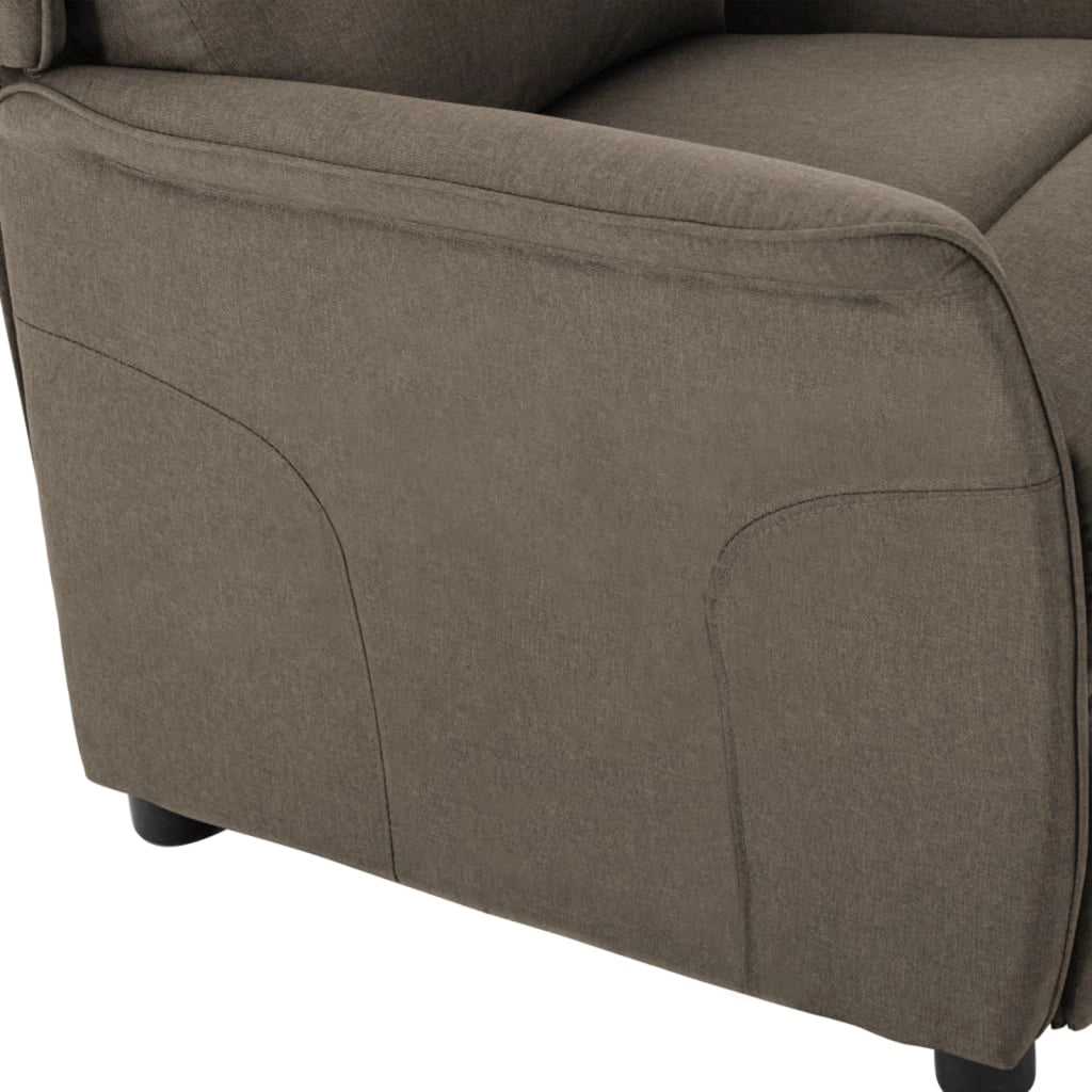 Poltrona Recliner Tortora Tessuto