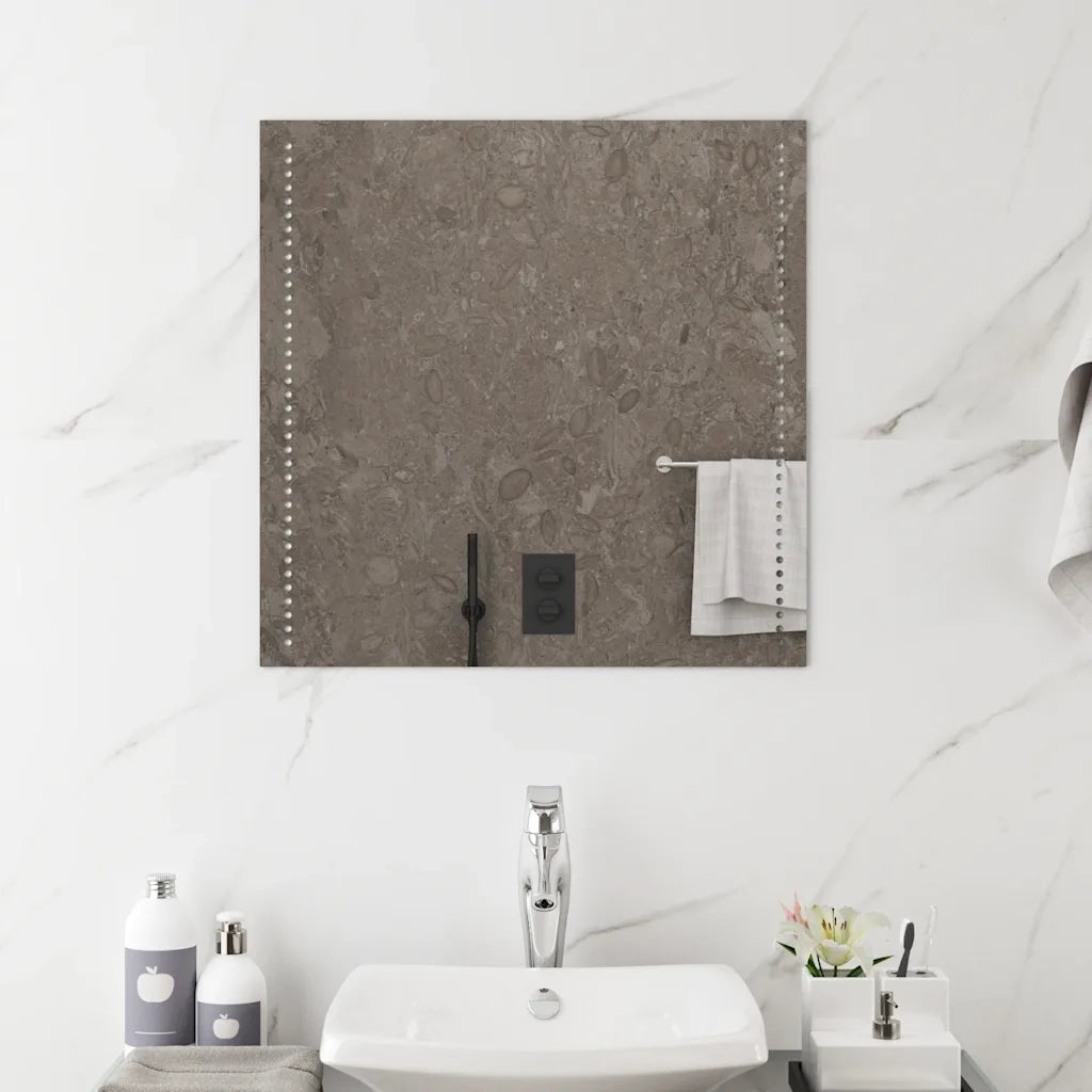 Specchio da Bagno con Luci LED-Specchio per Bagno 60x60 cm 118454
