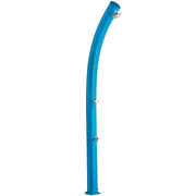 Doccia Solare Jolly 25 Litri In Alluminio Con Lavapiedi Colore Blu Cv-A520/5012