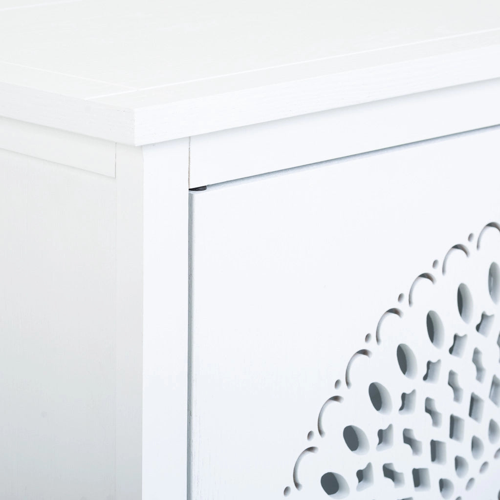 Credenza in legno a 2 porte 78x38x87