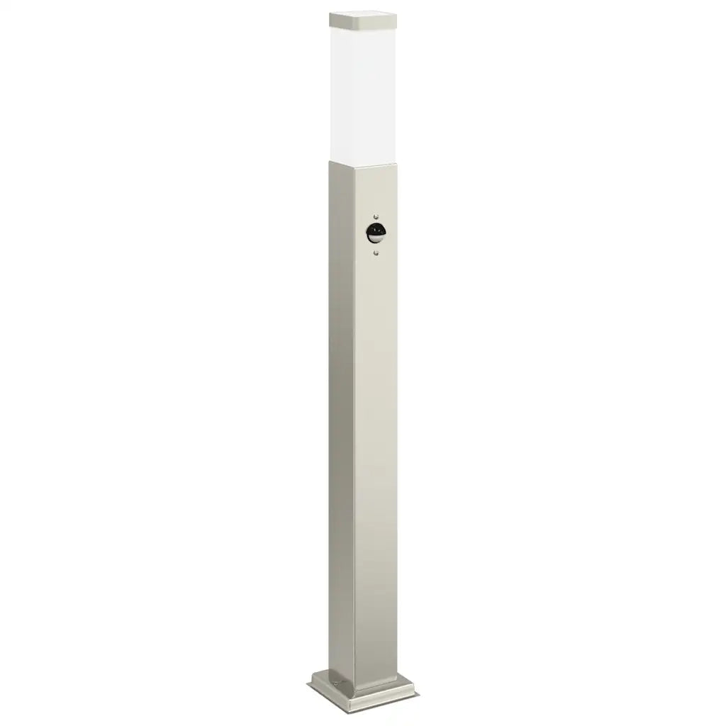 Lampioni a dissuasore con sensore 3 pz 80 cm Acciaio Inox IP44 4006056