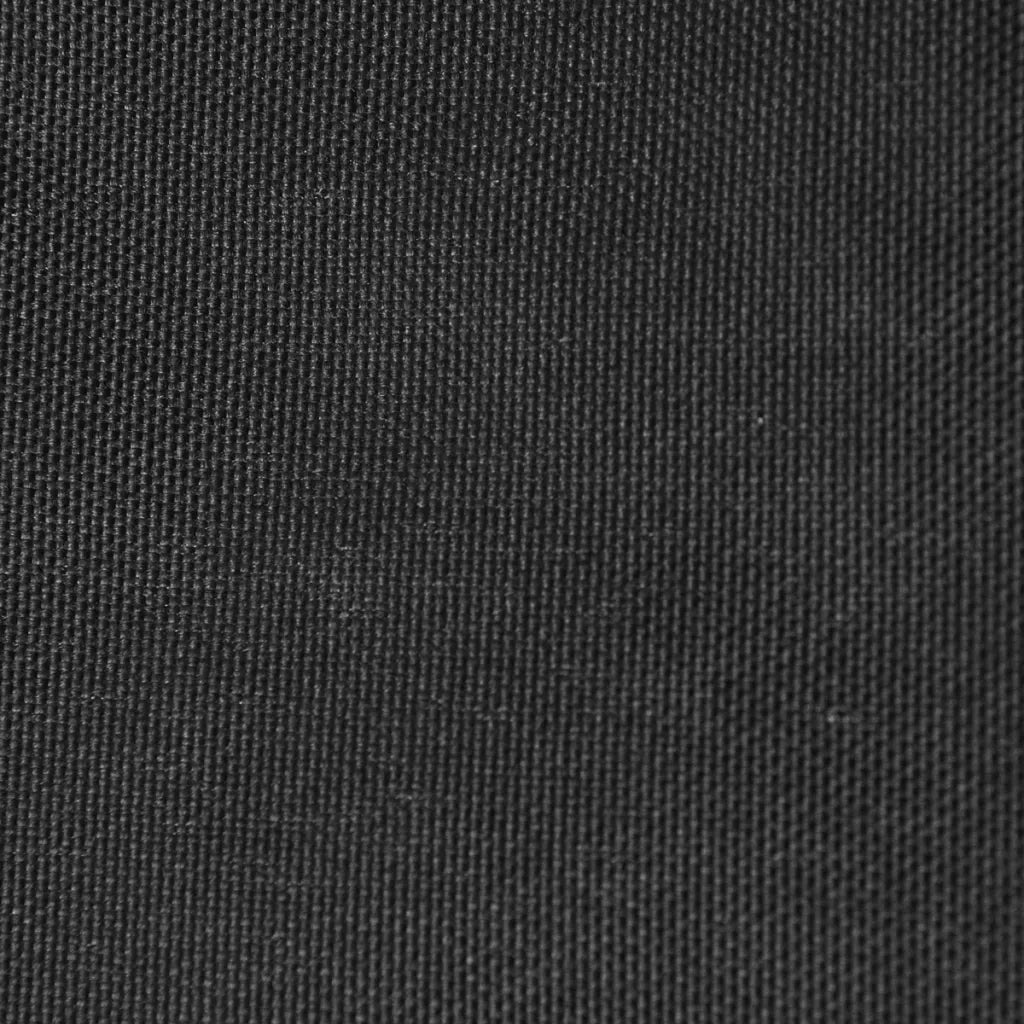 Parasole a Vela Oxford Triangolare 4x5x6,4 m Antracite