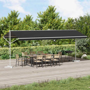 Tenda autoportante Antracite 6 x 3 m Poliestere
