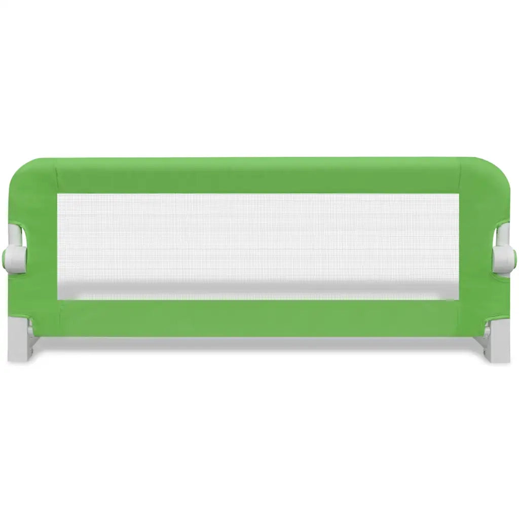 Sponde Letto per la Sicurezza dei Bambini 2 pz Verde 102x42 cm 276083