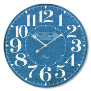Orologio Da Parete 58cm Celine Mdf Blu