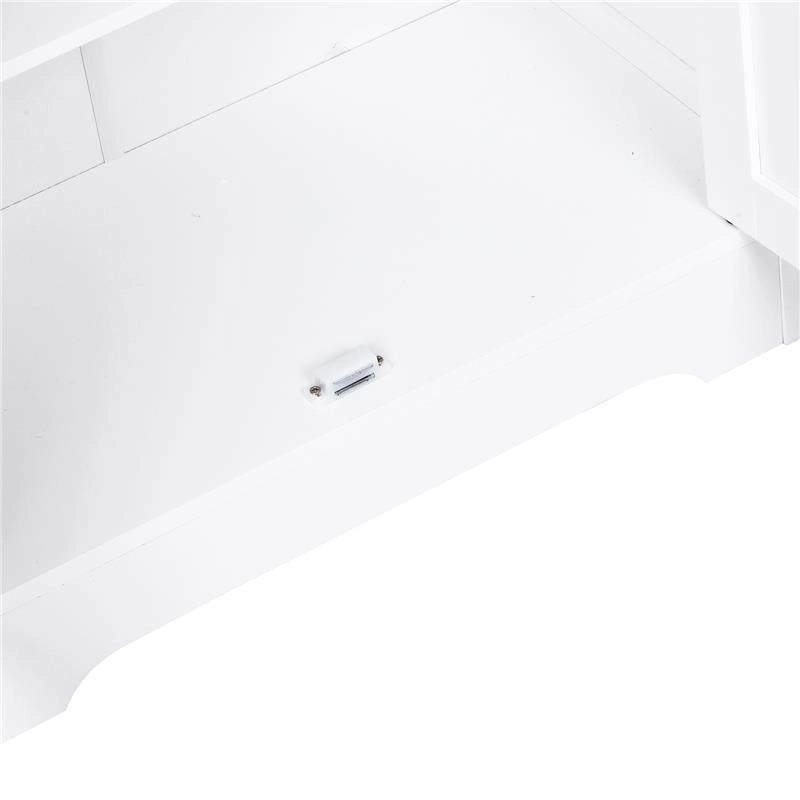 MOBILETTO DA BAGNO DUE ANTE 60 X 30 X 80 CM BIANCO