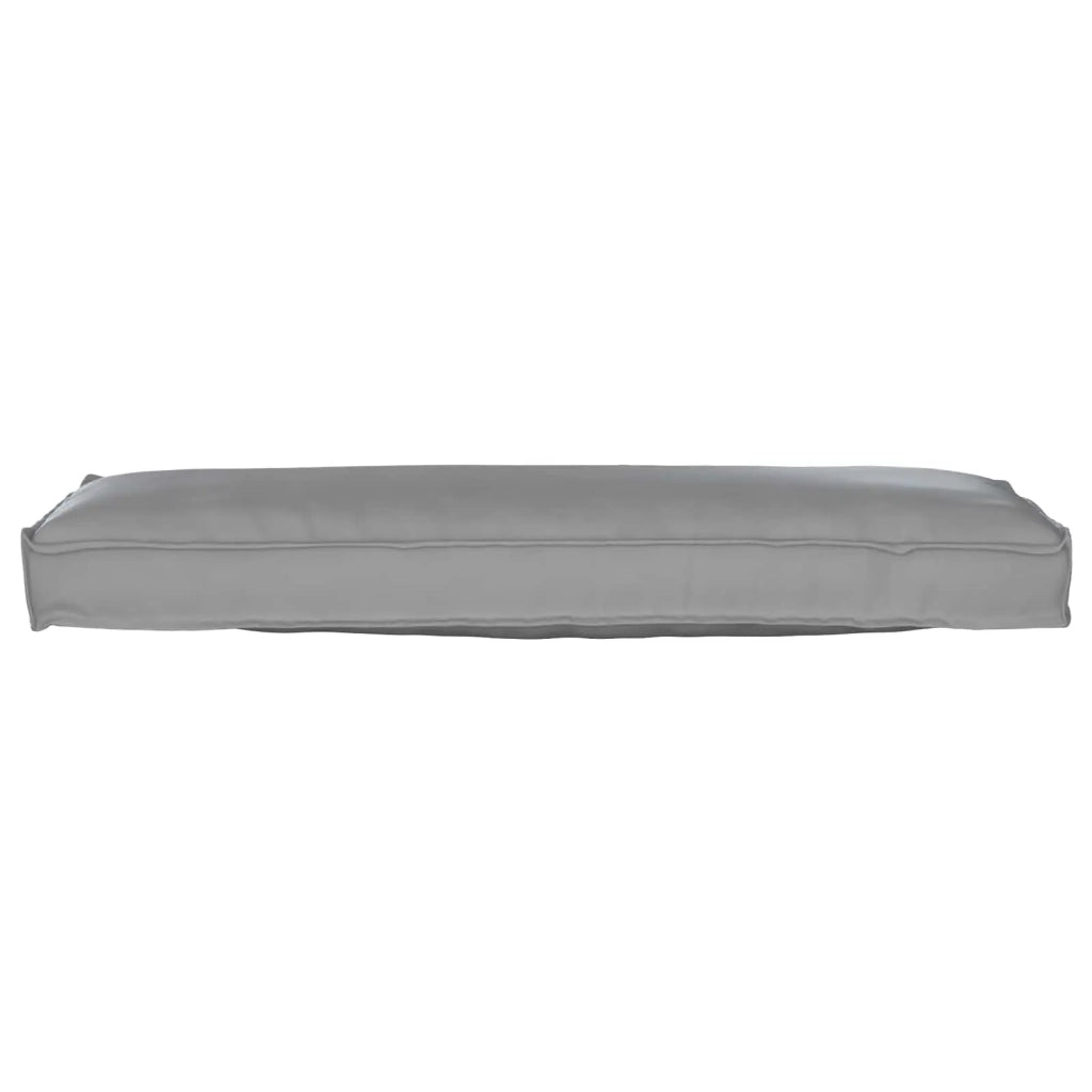 Set di Cuscini per Pallet 2 pcs Grigio 120 x 40 x 8 cm 42001699