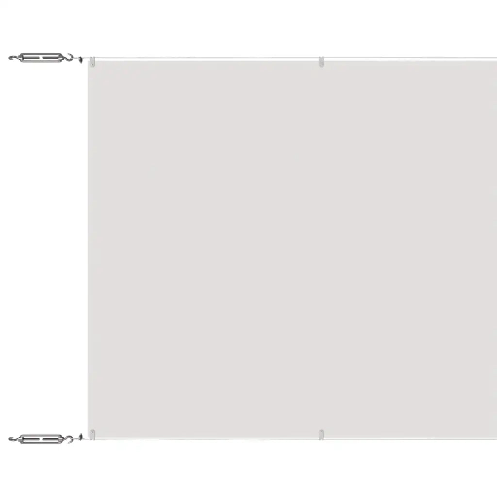 Paravento Verticale Bianco 60x800 cm Tessuto Oxford 148154