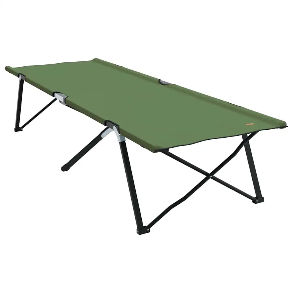 Letto da campeggio pieghevole 2 pz Verde 206 x 76 x 74 cm CFW8523476