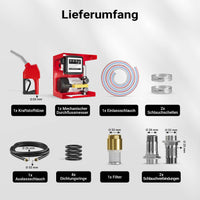 Pompa travaso gasolio, autoadescante, per biodiesel e olio combustibile 230V/550W 60l/min
