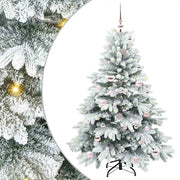 Albero di Natale artificiale con 150 LED Bianco 150 cm PE e PVC 3397603