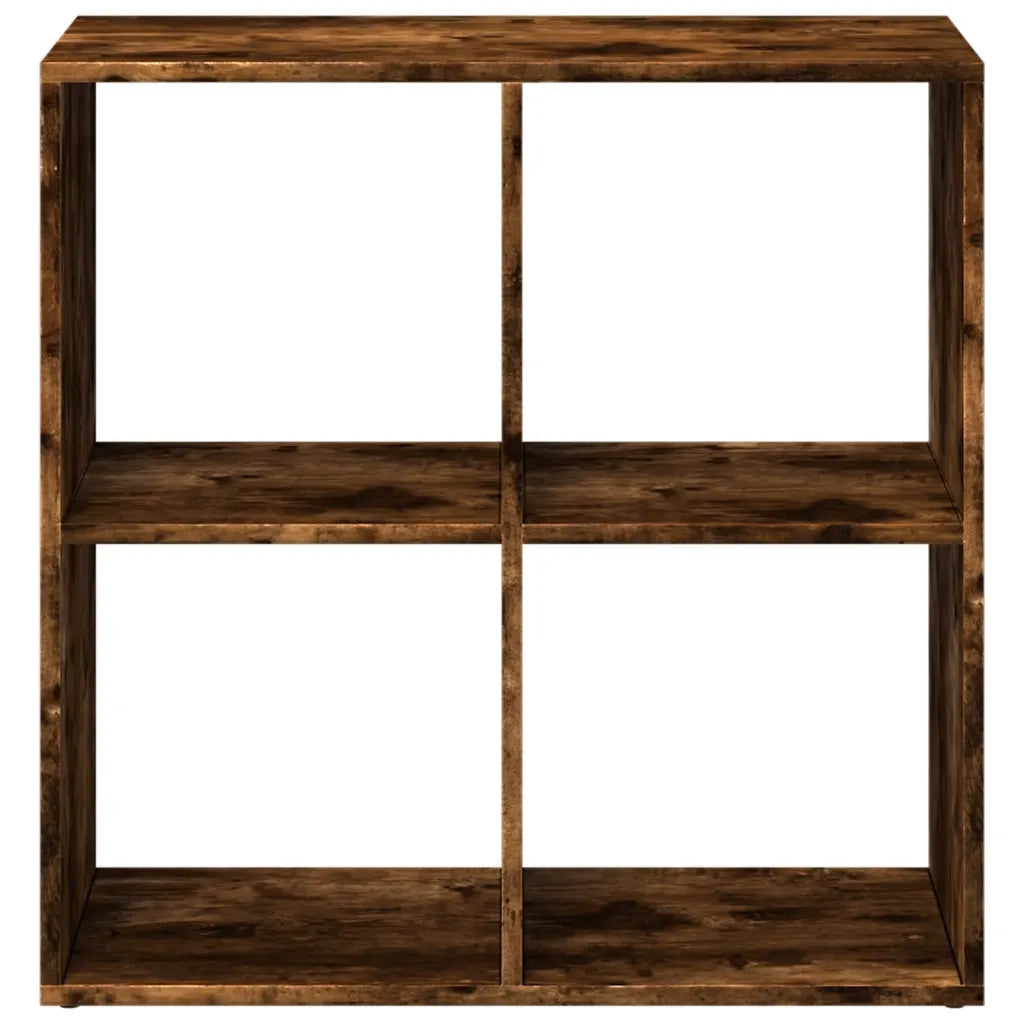 vidaXL Libreria Divisorio Rovere Fumo 69,5x29x69,5 cm in Truciolato