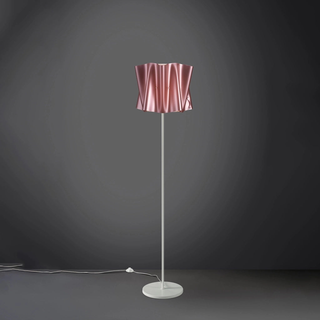 Piantana Moderna Folio Polilux ® Pink Metal E Metallo 1 Luce E27