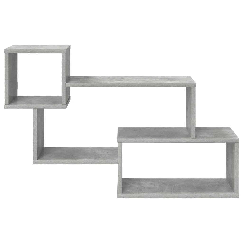 Mensola sospesa A parete Grigio Cemento 87 x 20 x 55 cm 8012095