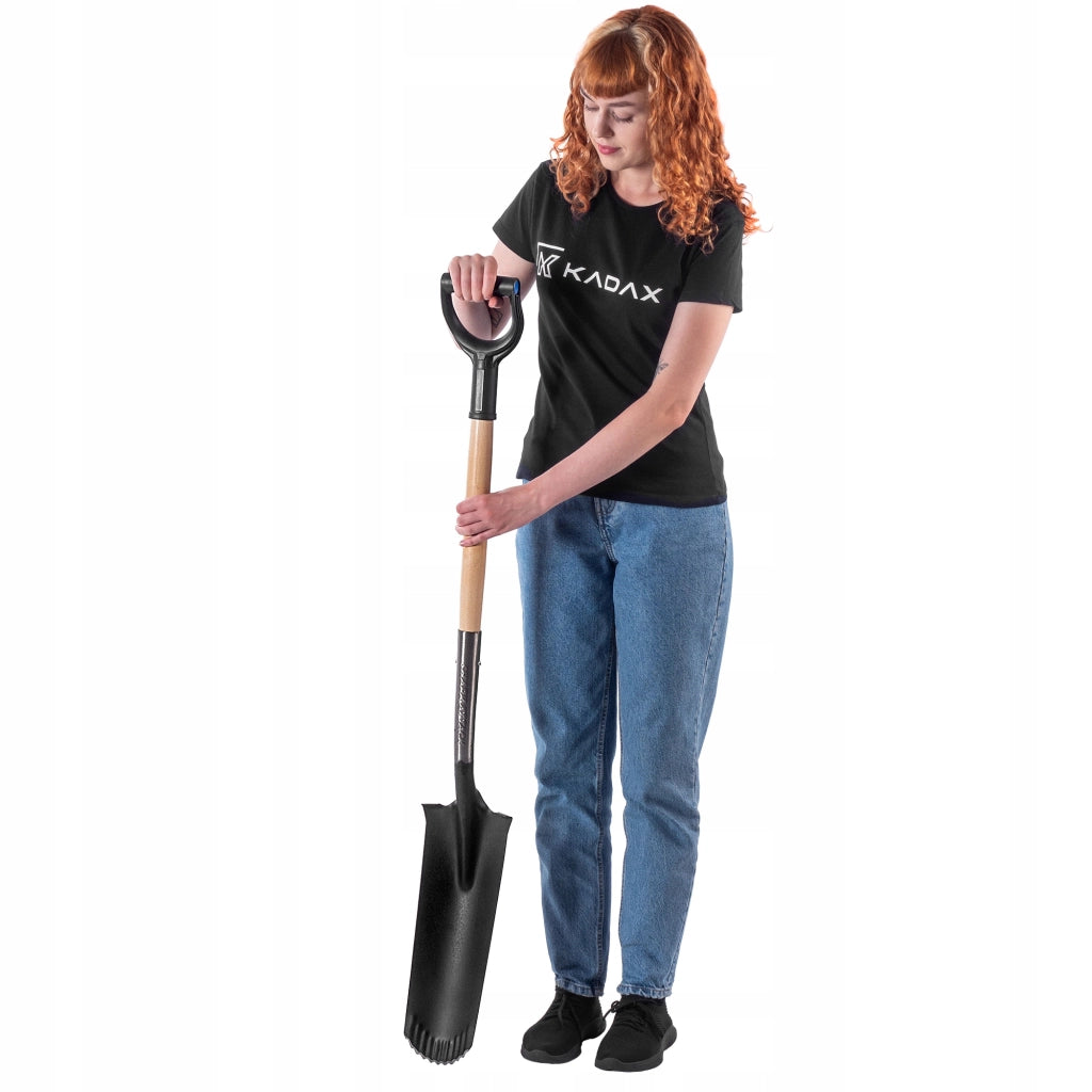 Vanga di drenaggio lunga per frutteto KADAX con foro stretto e affilato, 124 cm